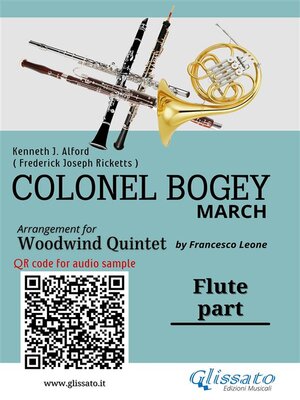 cover image of Flute part of "Colonel Bogey" for Woodwind Quintet